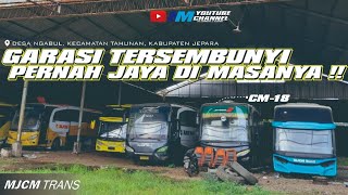 Garasi Bus Tersembunyi Di Kota Jepara !!! || MJCM Trans || Banyak Bus Mangkrak !!!