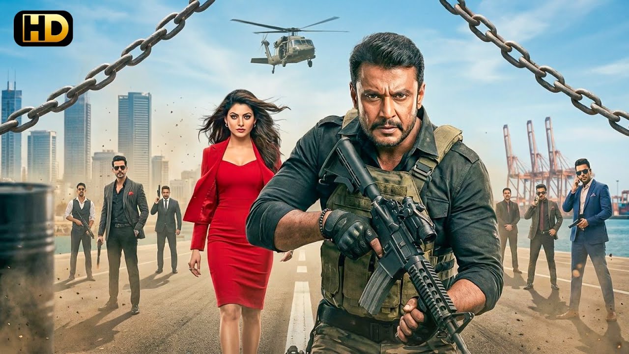 Darshan, Prakash Raj New Released South Indian Hindi Dubbed Action Movie | South Movie In Hindi Dub