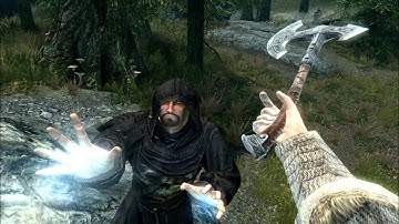 Skyrim VR with 200 mods is amazing