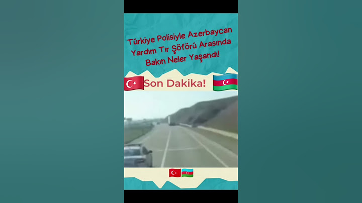 Azerbaycan Yardım Tırı ile Polisimiz arasında Anons 🇹🇷🇦🇿 #azerbaycan #deprem #sondakika
