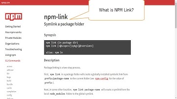 (Part 8 of 1)NPM Link command Demo