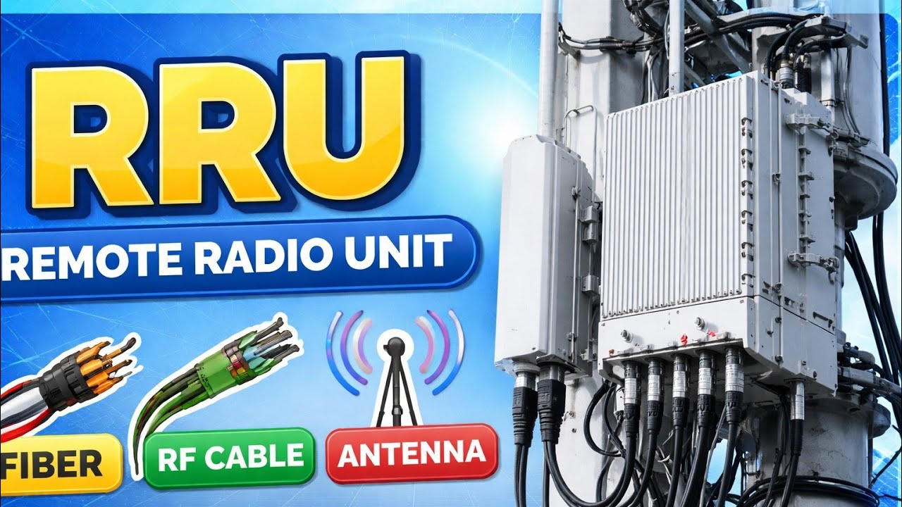 Telecom Training Part 1 | Huawei RRU Basics & Functions - YouTube