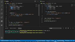 W8D3 OOP Review with Javascript (1 of 3)