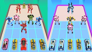 Merge Cars : Robot Monster Rampage , Merge Master Fusion Battle, Mobile Game screenshot 2