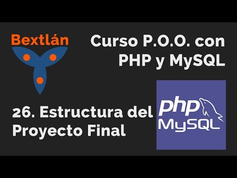 Curso POO con PHP: 26. Estructura del Proyecto Final - #jonmircha - YouTube