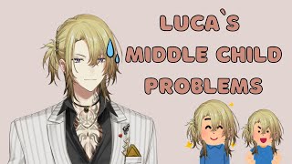 Luca's middle child problems [NIJISANJI EN | Luca Kaneshiro]