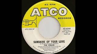 Cream - Sunshine Of Your Love from Mono Radio Station, Open Reel Tape, 1967 ATCO Records.