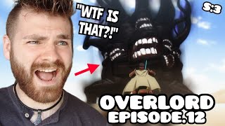 THE MASSACRE OF AN ARMY??!!! | OVERLORD - EPISODE 12 | SEASON 3 | New Anime Fan! | REACTION