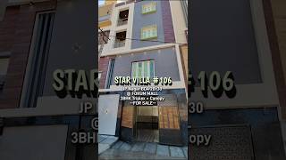 Star Villa 106 JP Nagar For Sale Near Forum Mall