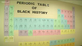 Teacher brings Black History Month to life with periodic table