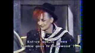 Boy George &amp; Roy Hay. Interview on French TV in 1984. (Pt 3)