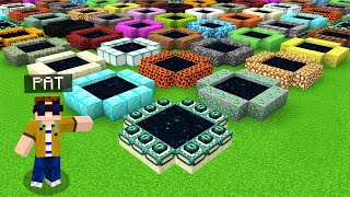 Wir finden 1000 GEHEIME PORTALE in Minecraft!