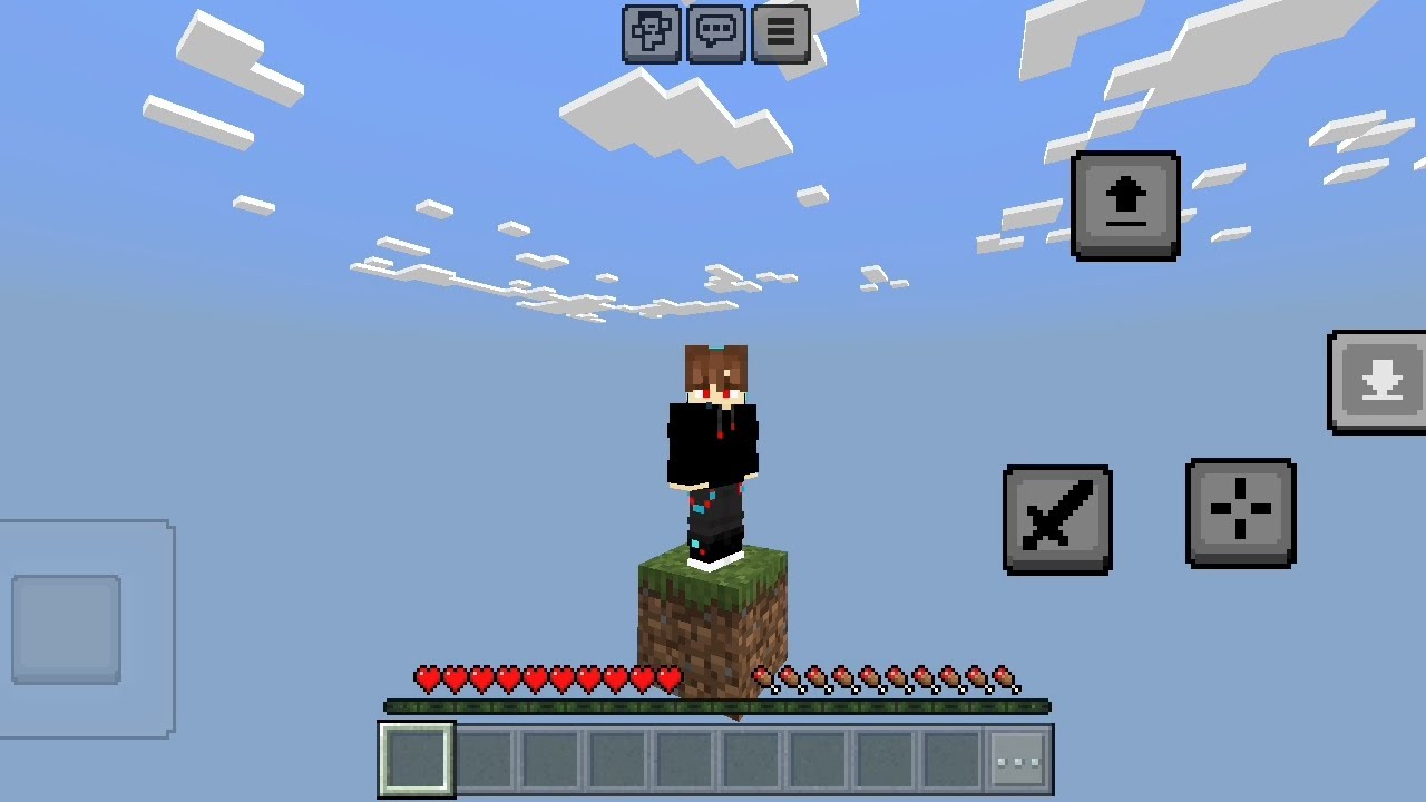 Minecraft pe One Block | New Survival series EP (#1) - YouTube