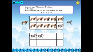 Math Galaxy 1st Grade Math - Add & Subtract - iOS App Preview screenshot 2