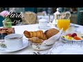 Paris travel vlog  breakfast at ritz paris  place vendome  morning marche