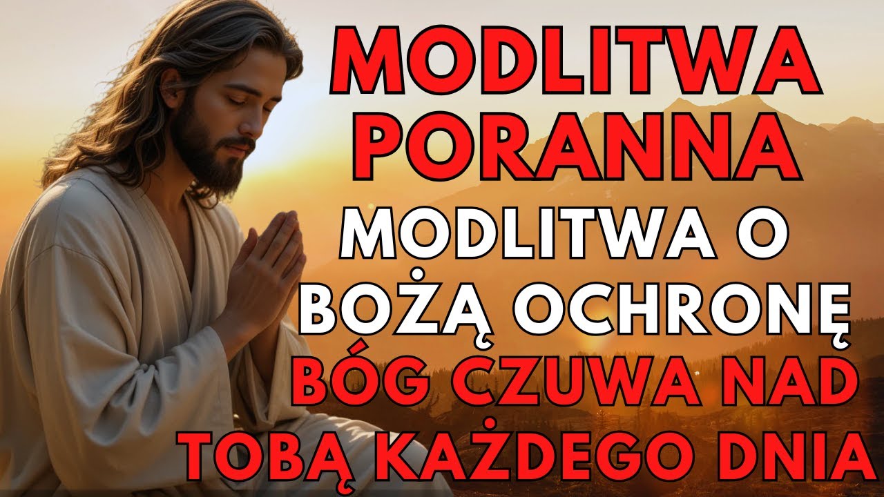 Modlitwa o Bożą Ochronę – Bóg Czuwa Nad Tobą Każdego Dnia | Potężna Poranna Modlitwa o Pokój i Wiarę