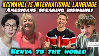 White Americans Speaking Kenyan Kiswahili In Love With The Language