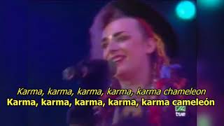 Karma Chameleon - Culture Club (LYRICS/LETRA) [80s]