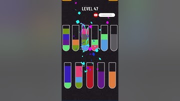 WATER SORT PUZZLE LEVEL 47