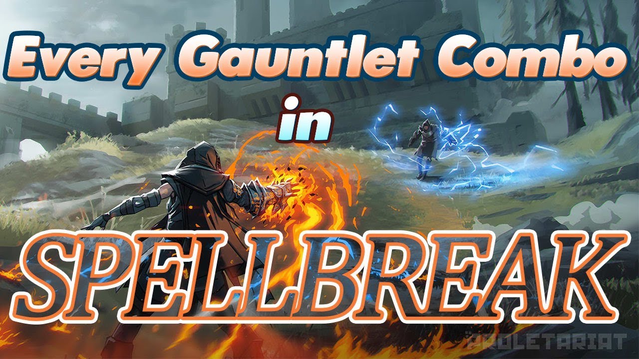 All Gauntlet/Sorcery Combos in Spellbreak