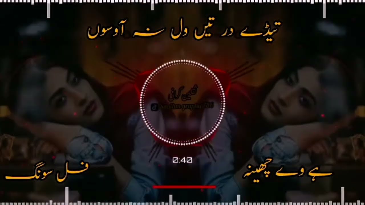 تیڈے در تیں ول نہ اوسوں 😭 |Saraiki song | Chhina | Saher Khan 