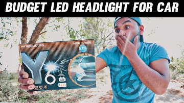 Install a Mini Projector LED Headlight  | Y6 Led Mini Projector Lens| Best Led Light for Cars