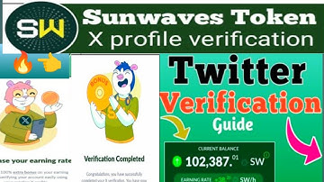 Sunwaves X Verification | Sunwaves Kyc Verification | Sunwaves Token