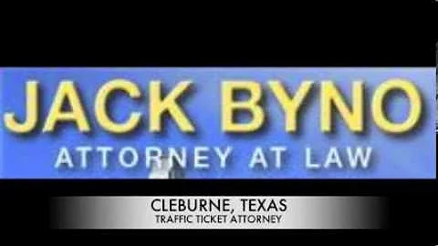 Cleburne Texas Traffic Violation Law Firm |  Speeding And Warrants