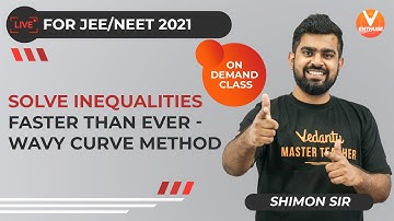 Solve Inequalities Faster Than Ever - Wavy Curve Method 😎 | JEE Maths | Shimon Sir | V JEE Enthuse