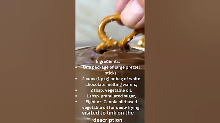 White Chocolate Covered Pretzels Recipe: Satisfy Your Sweet Tooth