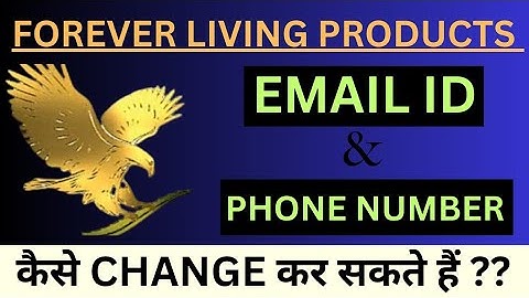 Forever me email id kaise change kare | Flp me phone number kaise change kare #flp