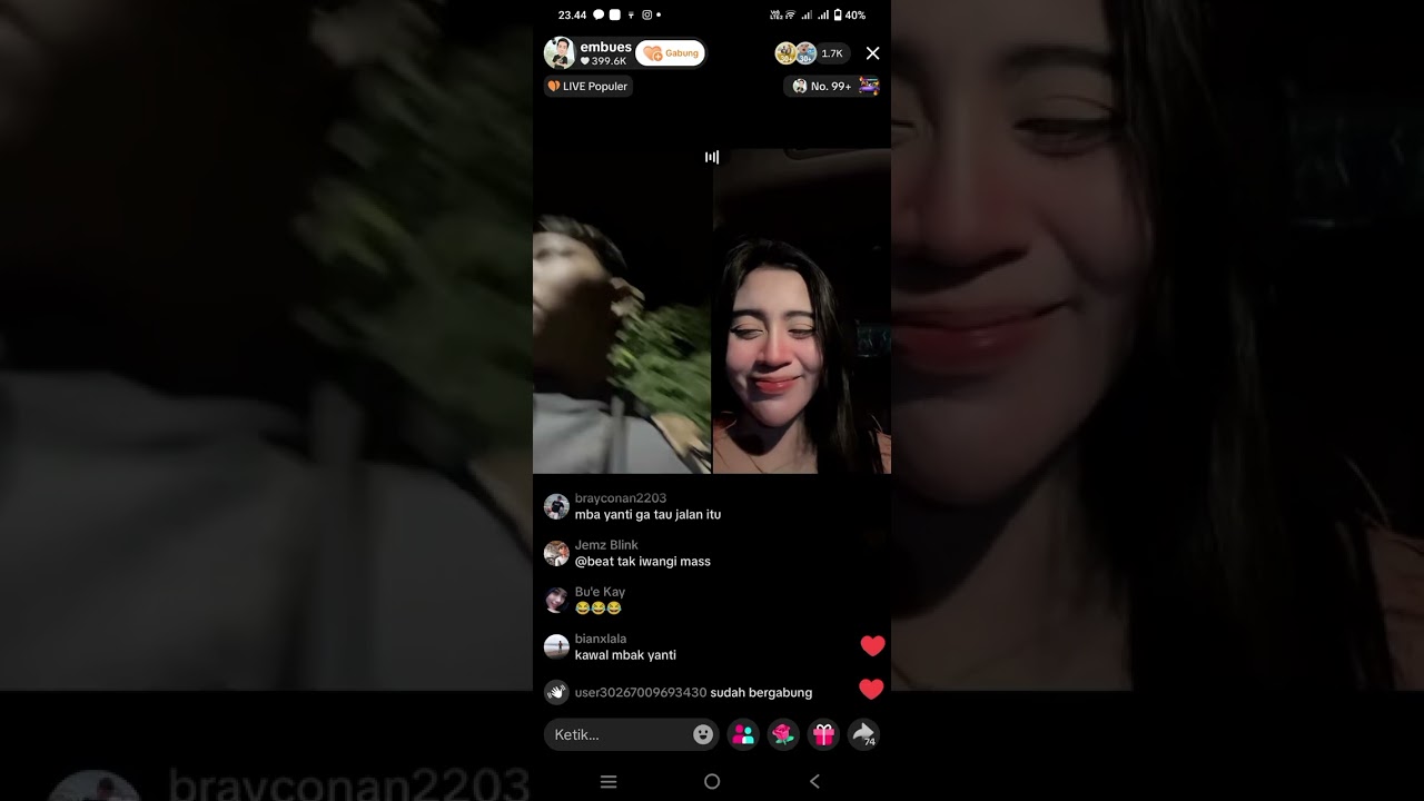 EMBUES NGAWAL YANTI PULANG MANGGUNG, YANTI NANGIS ADA YANG HUJAT🤗🤗🤗 (peluk jauh) 