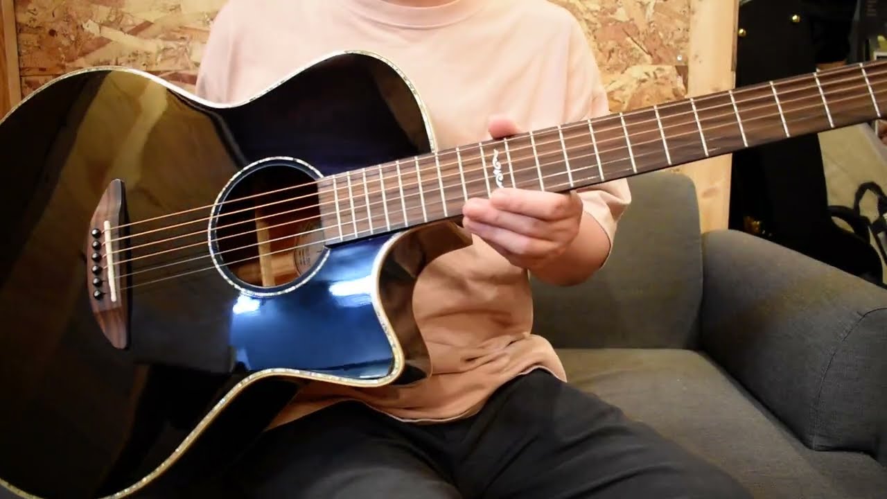 NEW/DCT GR-345CE BK@guitarshoptantan - YouTube