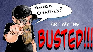 Celebrity Tracing Is Cheating?! 6 Art Myths Busted While Sketching a Lighthouse Profile