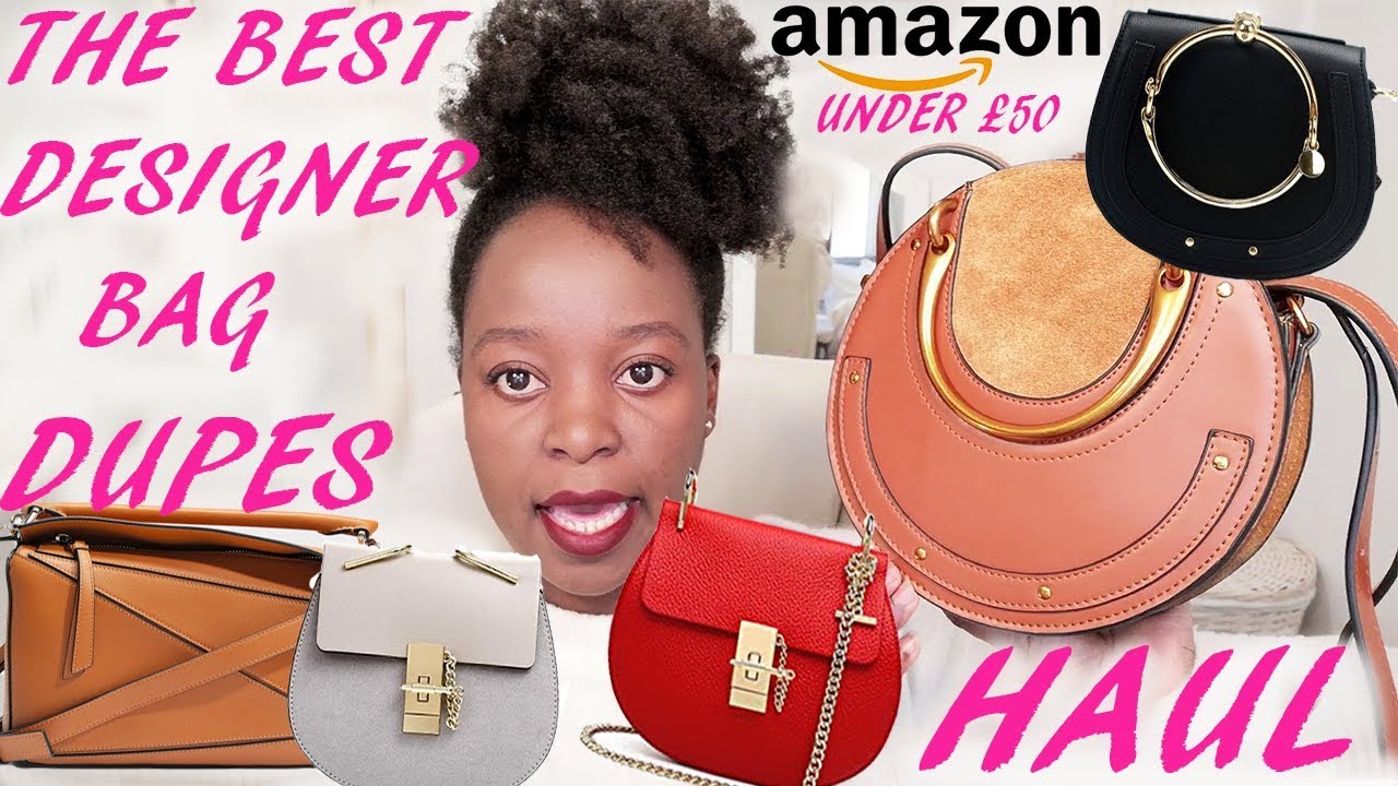 BEST DESIGNER HANDBAG DUPES UNDER £50 FROM AMAZON - YouTube