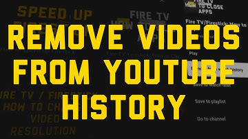 YouTube: How to Delete Videos from History