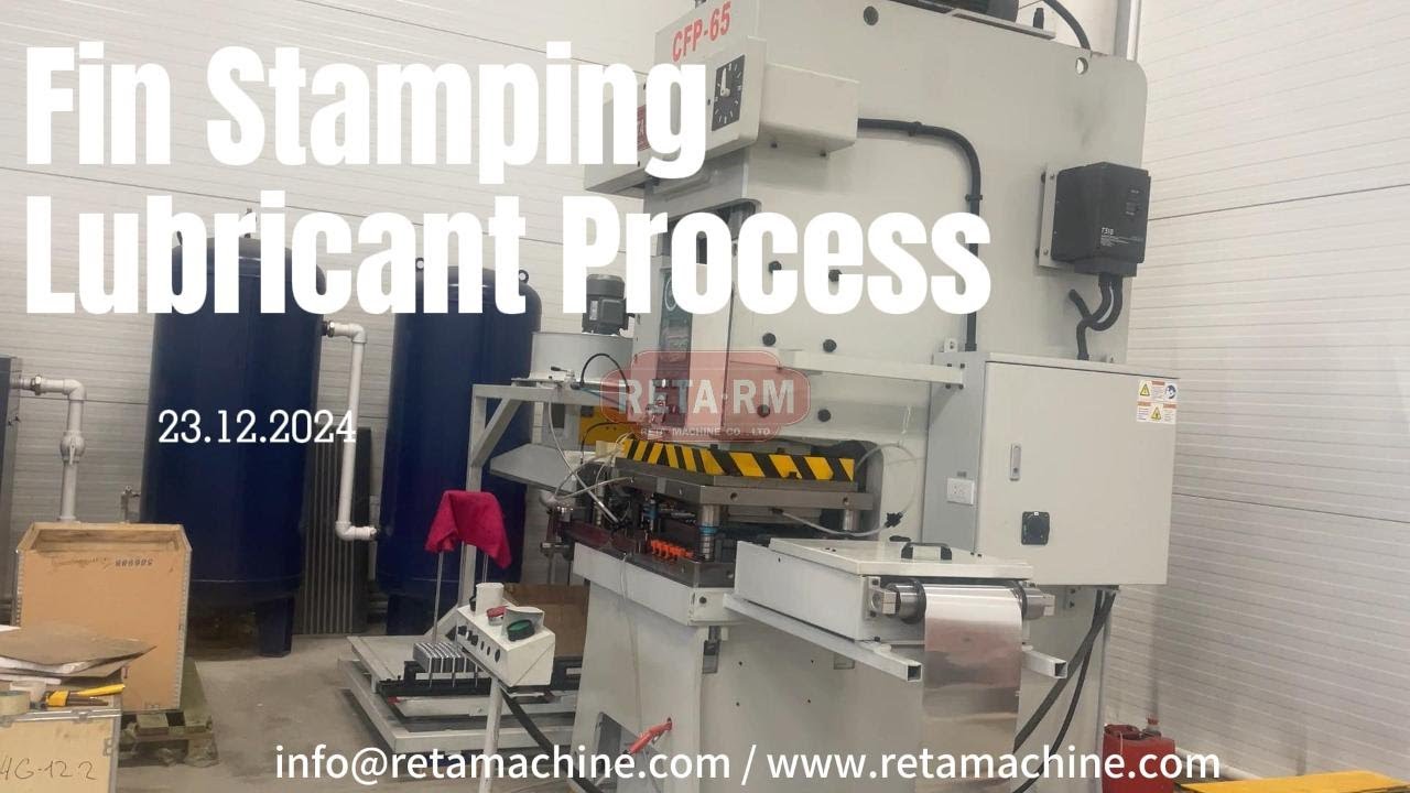 Lubrication For Aluminum Fin Stamping Working