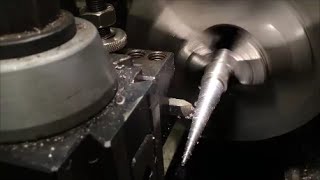 Cutting Left hand tapered threads