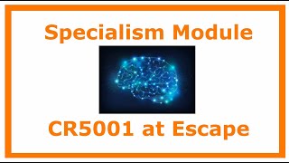 CR5001 Specialism Module at Escape Studios
