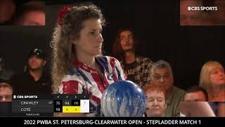 2022 PWBA St.  PetersburgClearwater Open Stepladder Match 1 Verity Crawley vs Bryanna Cote