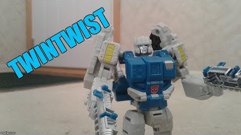 Transformers Titans Return Deluxe Class Twin Twist w/Flameout
