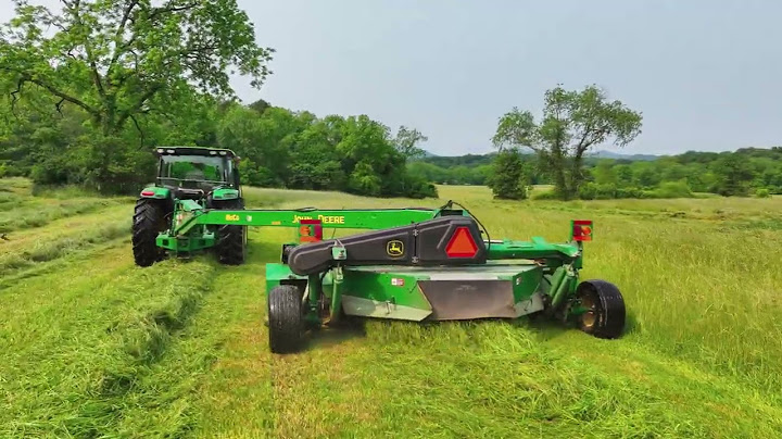 Cutting Horse Quality Hay | JOHN DEERE 6125R w/ 956 MOCO | Slow and Steady