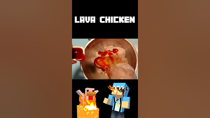 ✪疾風✪ Minecraft Movie 麥塊電影 ☆ Steve's Lava Chicken 岩漿烤雞