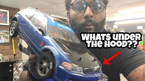 Under the hood of my fwd rc dragster