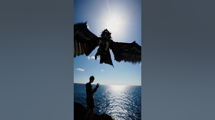I faced a GIANT BIRD on the ocean cliff #aiart #aivideo #aianimation