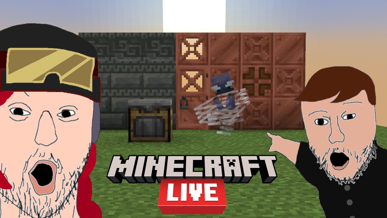 Minecraft Live Reaction ft. @Official3hreeL3ftFe3t