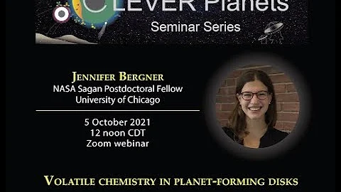 CLEVER Planets Fall 2021 Seminar Series: Jennifer ...