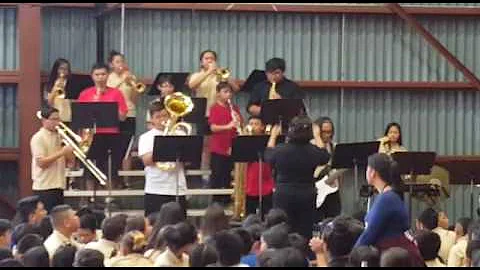 Wildcats Play "America the Beautiful"