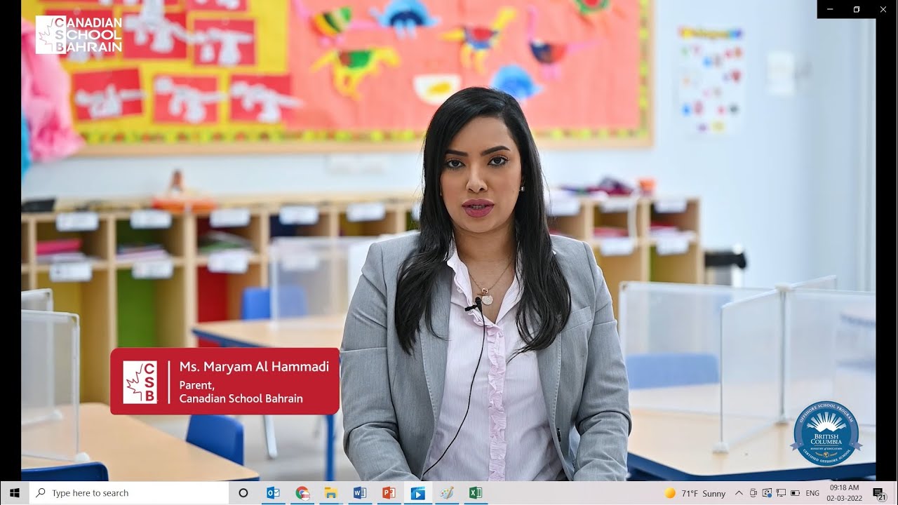 How BC Curriculum impacts students? |Parent Testimonial | Best private schools in Bahrain | Diyar