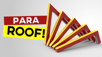 Parametric Roof (Grasshopper Tutorial)